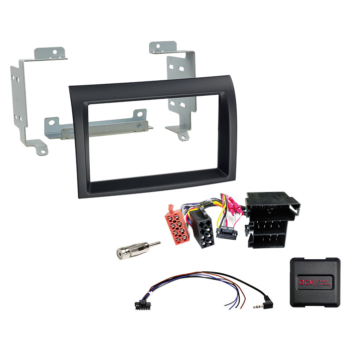 ACV, komplett 2-DIN kit Citroen/fiat/opel/peugeot Open Dash