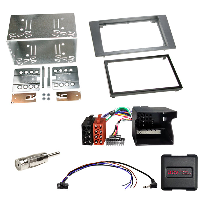 ACV, Komplett 2-DIN-kit 04/2005 /analog — Passer til Ford Mondeo 06/ 2003-