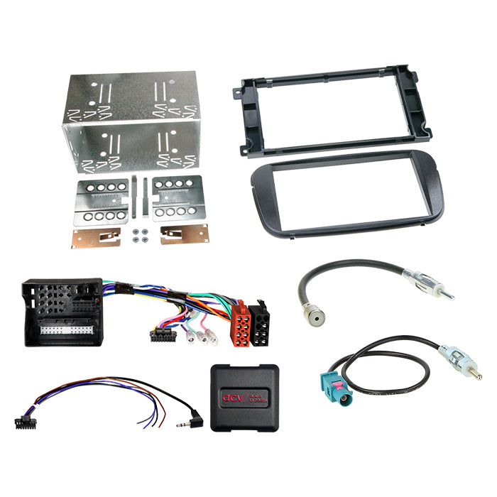 ACV, 2-DIN Kit Ford forskjellige sort rattbetj./can Bus/anten
