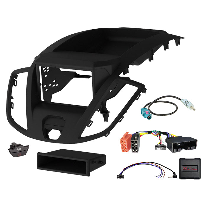 ACV, komplett 2-DIN sett M. rom — passer til Ford Transit V363 2014-2019