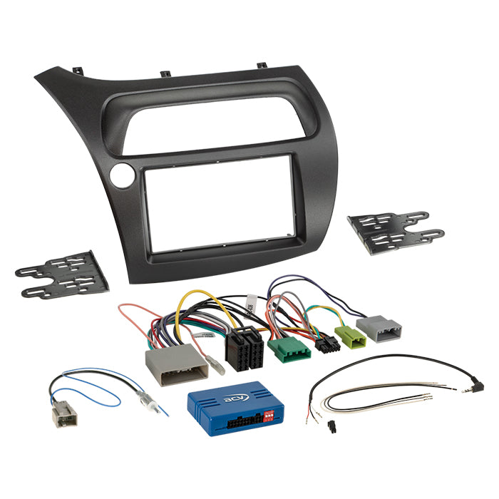 ACV, komplett 2-DIN-sett 12/2011 /climatro — Passer til Honda Civic 09/ 2005-