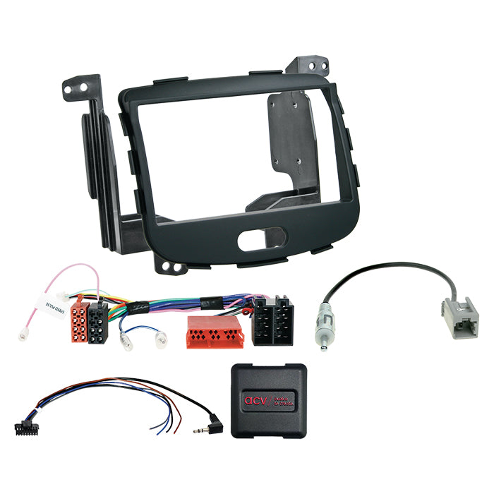 ACV, 2-DIN Kit 10/2013 Rattbetjening — Passer til Hyundai i10 (pa) 10/ 2008-