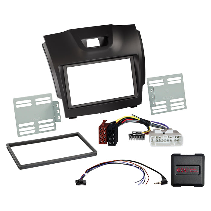 ACV, Komplett 2-DIN-kit — Passer til Chevrolet / Isuzu mu-x / D-max 2012-2020