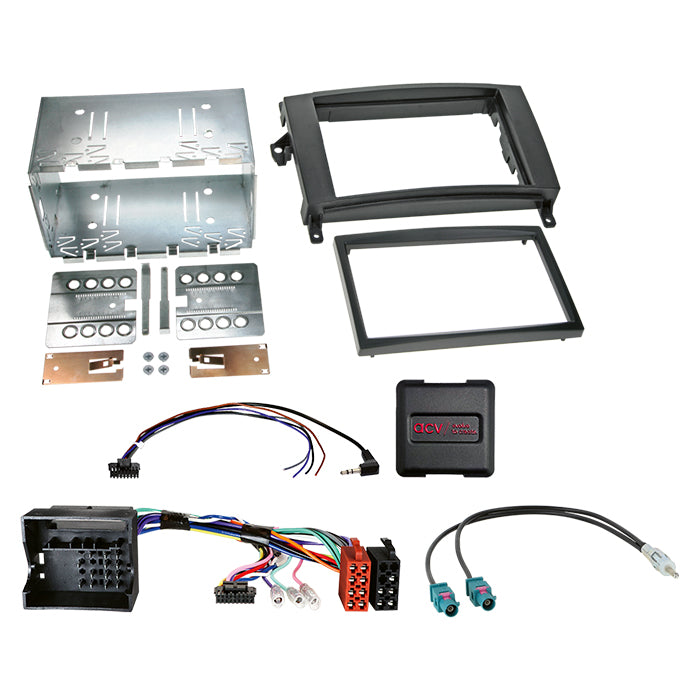 ACV, 2-DIN-sett Mercedes A-Klasse/b-/vito/viano rattbetjening