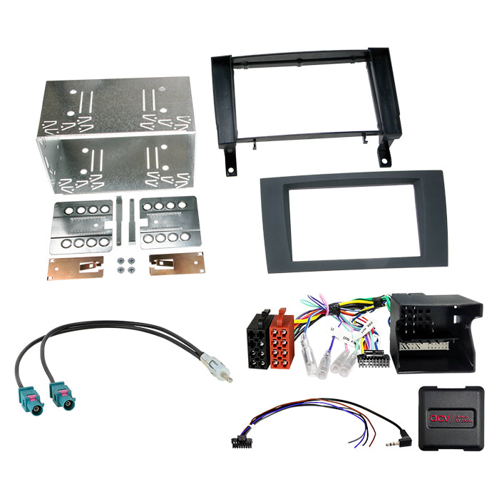 ACV, 2-DIN Kit 03/2008 Rattbetjening — Passer til Mercedes SLK (R171) 03/ 2004-