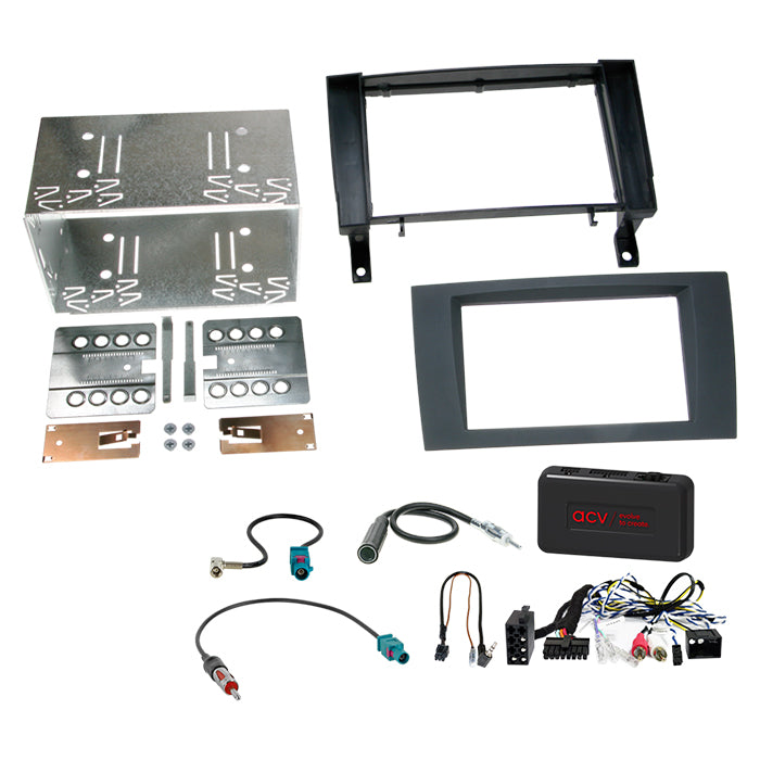 ACV, Komplett 2-DIN kit 1 — Passer til Mercedes SLK(R171) 2004-2001