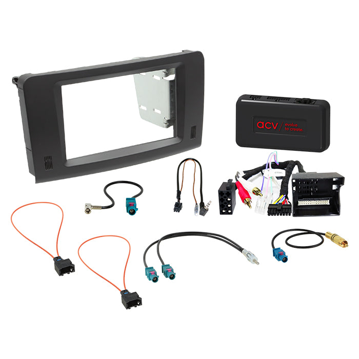 ACV, Komplett 2-DIN-kit Mercedes M-klassen/GL-klassen