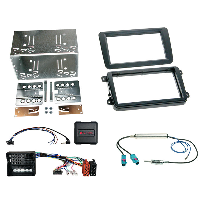 ACV, 2-DIN Kit Alhambra/Amarok/Beetle/Caddy/T6 Rattbetjening