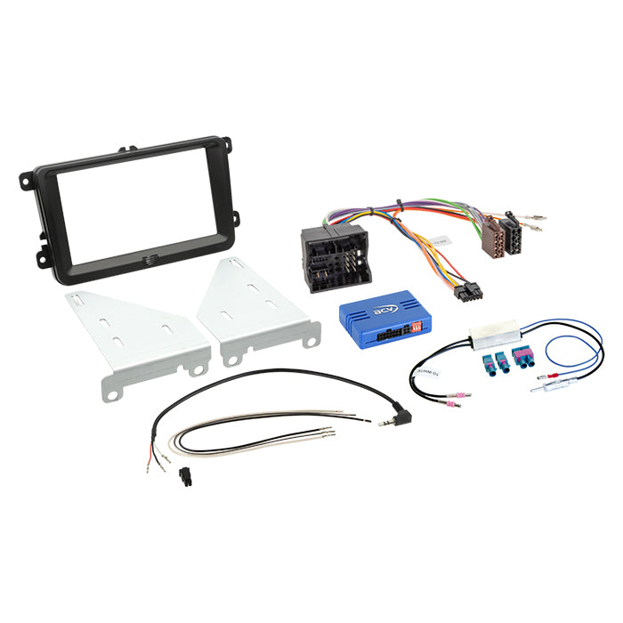 ACV, Komplett 2-DIN-kit til Seat Alhambra/vw Amarok/beetle/caddy