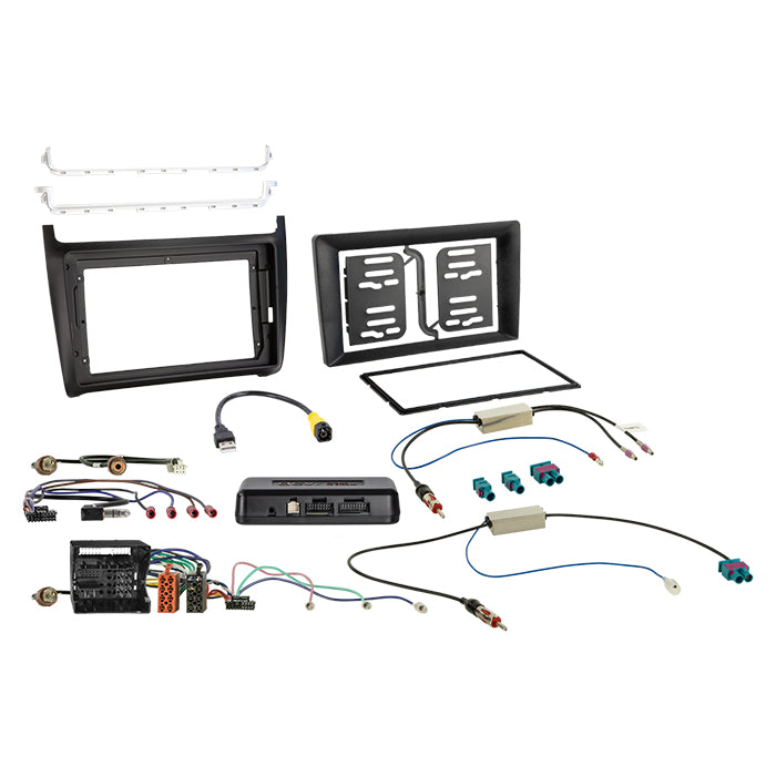 ACV, Komplett 9" Kit 1 07/2017 Sort I-dapte — Passer til VW Polo 04/ 2014-
