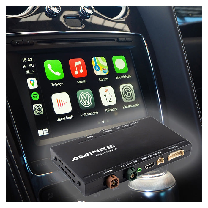 Ampire, CarPlay-adapter for Skoda, Seat, Bentley, VW m.fl.
