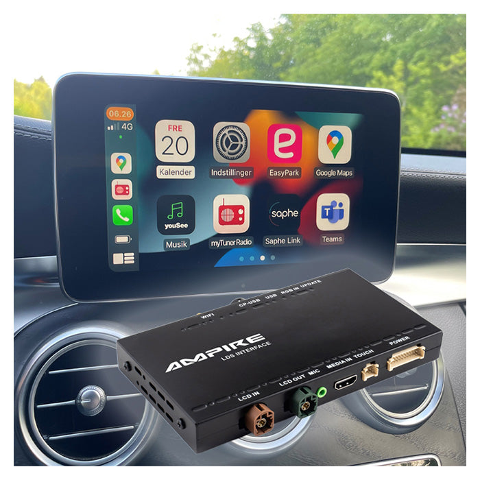 Ampire-adapter for Android Auto og CarPlay til Dodge, Jeep m.fl.
