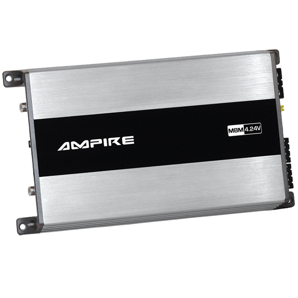 Ampire, 24-volts Ampire-forsterker med 4 kanaler for lastebil