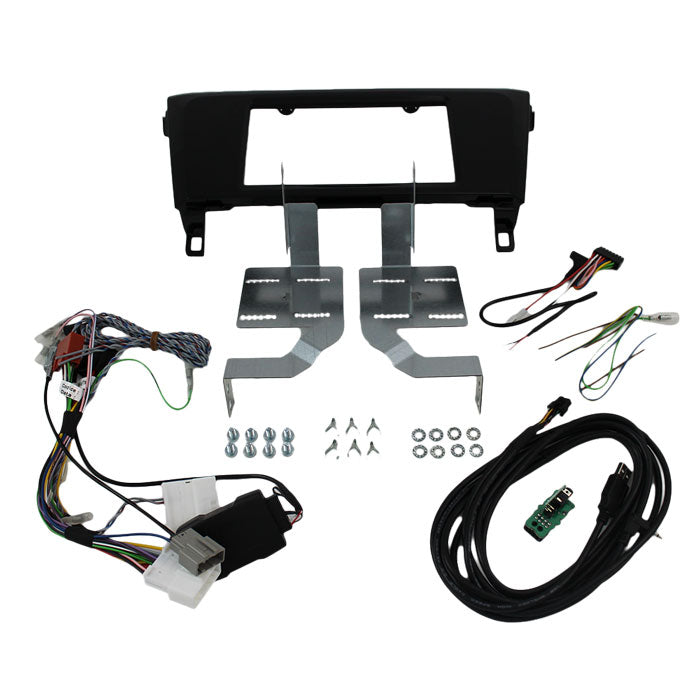 , 2-DIN kit svart — Passer til Nissan Qashqai II J11 2014-