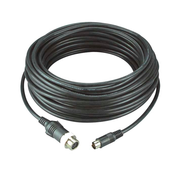 PSVT, ryggekamera 20 m kabel – 4-pins, vått miljø