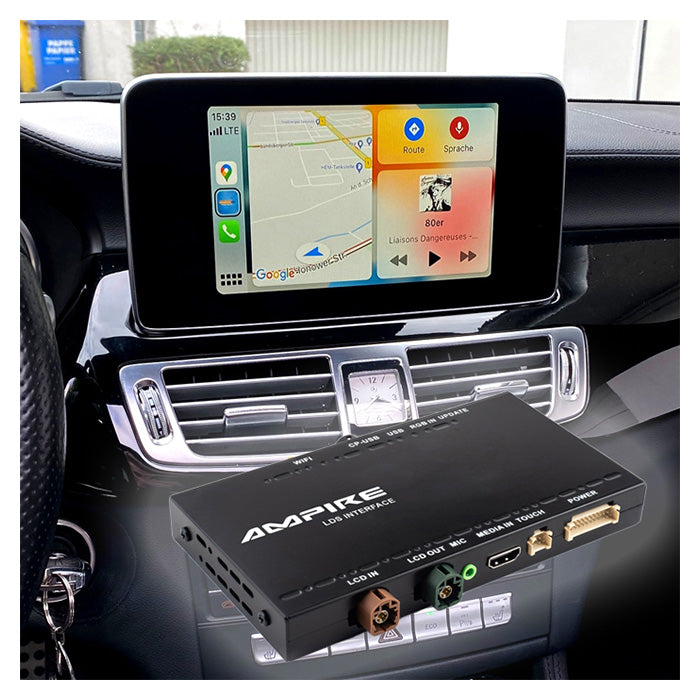 Ampire, Carplay-adapter Mercedes A-, B-, C-, E-, G-klasse M.fl.