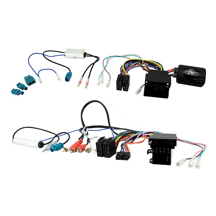 Connects2, rattinterface for både Fakra og ISO – passer til Audi A3 8P 2003–2012