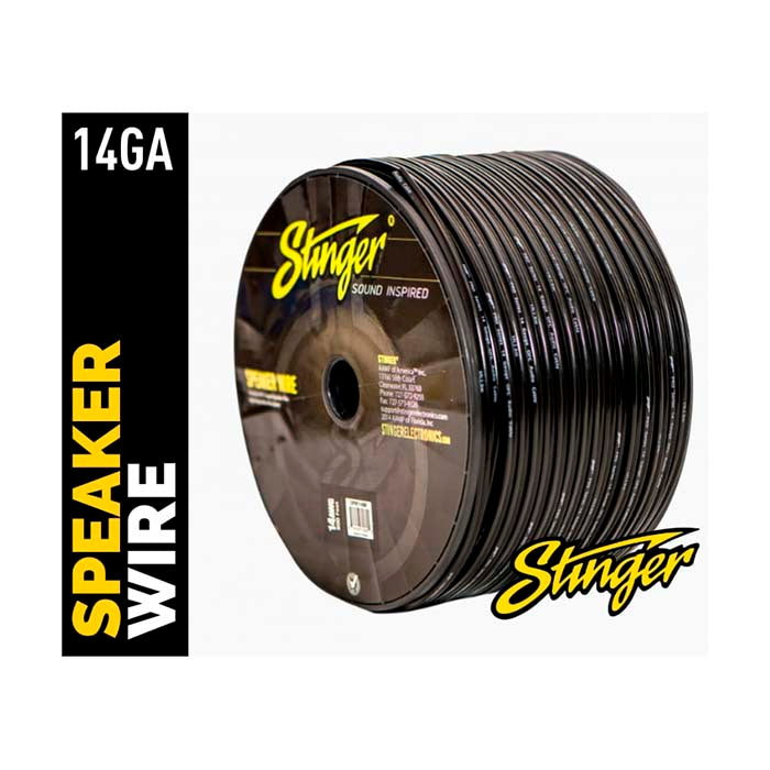 Stinger, høyttalerkabel 2 mm², 152,4 m