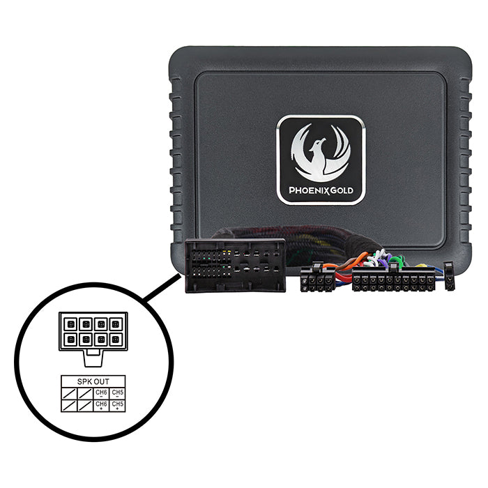 Phoenix Gold, DSP-forsterkerkit Hifi Syst — Passer til BMW 2005-2019