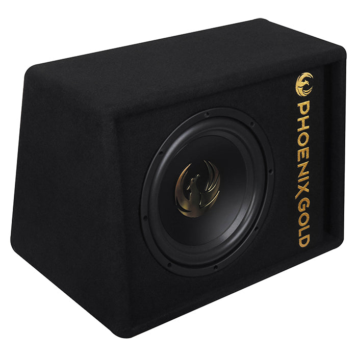 Phoenix Gold, 10" Aktiv Sub M. kabler og fjernkontroll