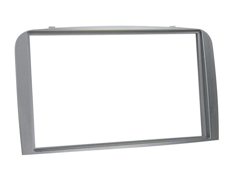 ACV, 2-DIN-radiopanel Alfa Romeo 147 00–10/GT 03–10 Sølv