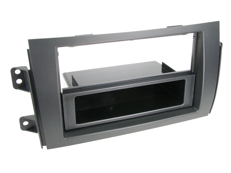 ACV, 2-DIN radioramme svart — Passer til Sedici / Suzuki SX4 2006-