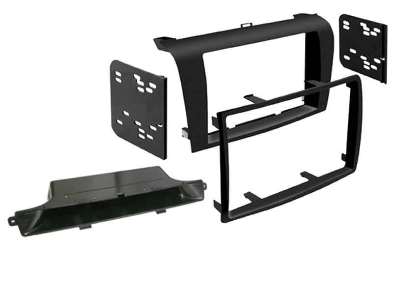 ACV, radioramme 2-DIN 07, sort — passer til Mazda 3 2003-