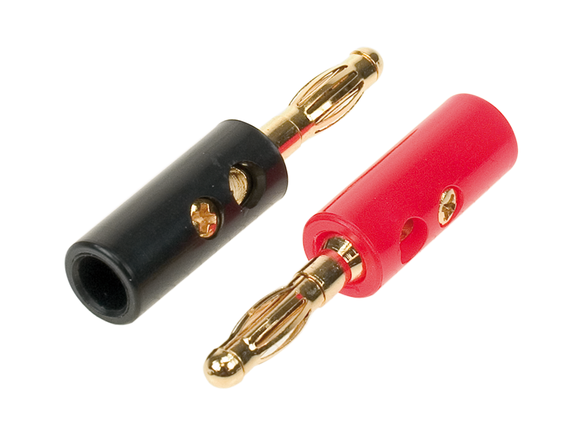 ACV bananstikker, 2 stk. Kabel maks. 10 mm²