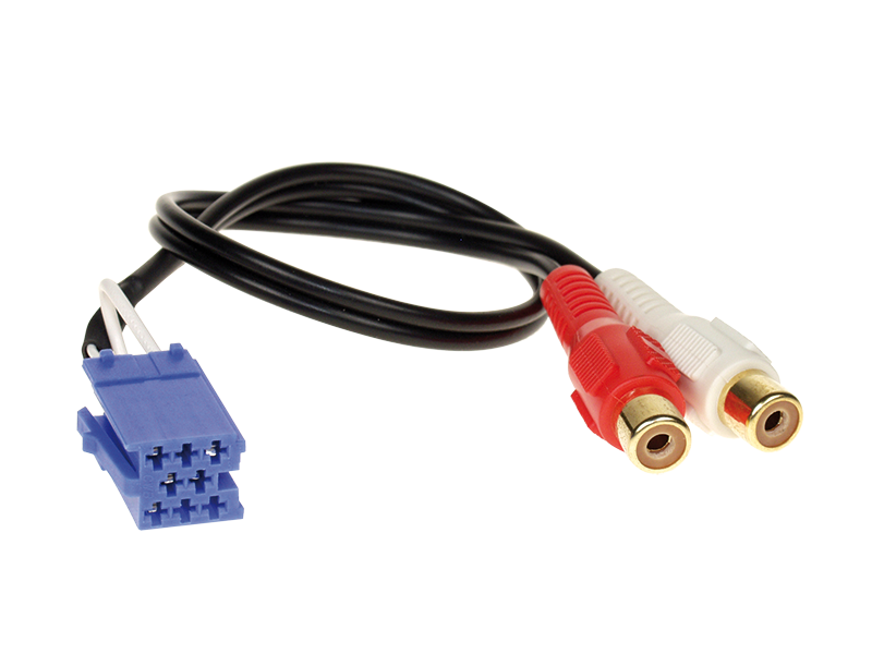 ACV, AUX-in-adapter Grundig Mini-ISO til phono