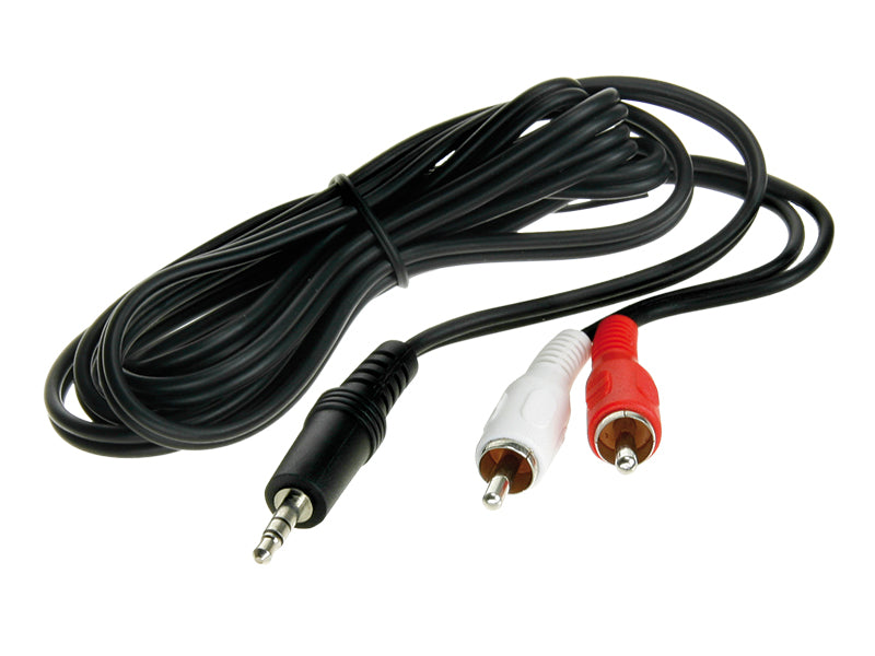 ACV adapterkabel 3,5 mm minijack til phono, 1,5 meter