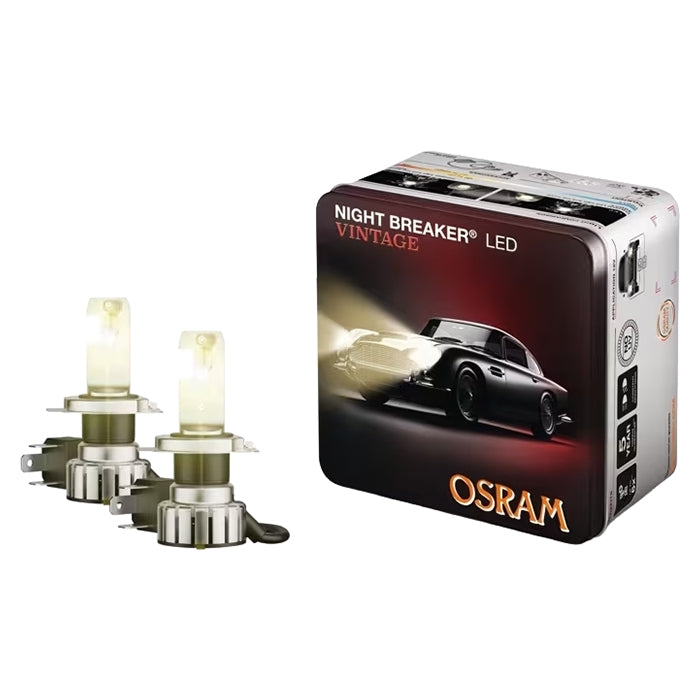 Osram Night Breaker LED Vintage H4 ECE +330 % – sett