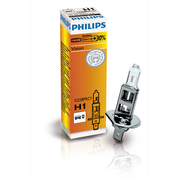 Philips, Vision H1 55 W 12 V – 1 stk.