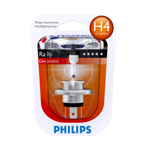 Philips Rally H4 100/90 W 12 V – 1 stk.
