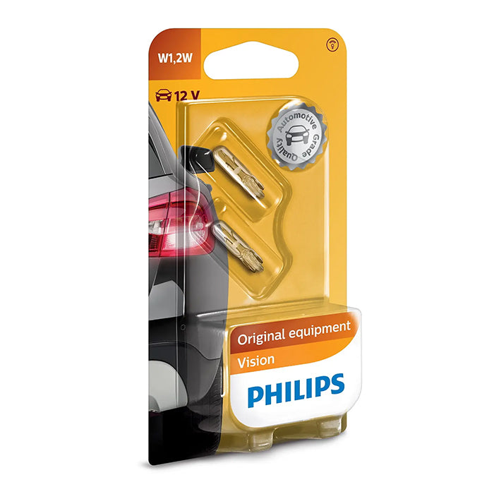 Philips Vision 1,2 W 12 V instrumentlyspære – sett