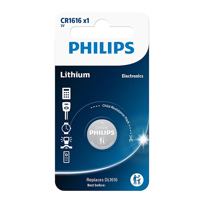 Philips CR1616-knappecellebatteri 3 V