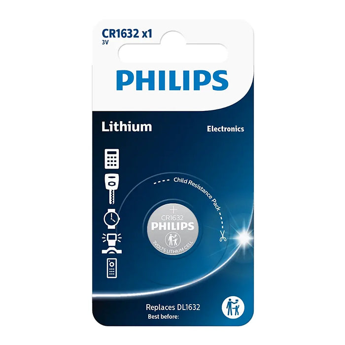 Philips CR1632-knappecellebatteri 3 V