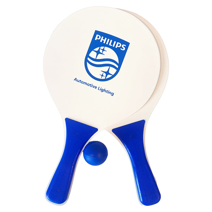 Philips, strandtennis-sett + badeball