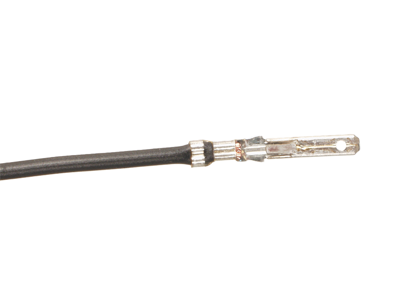 ACV, 2,8 mm hannkontakt til ISO-kontakt med 13 cm LED lys