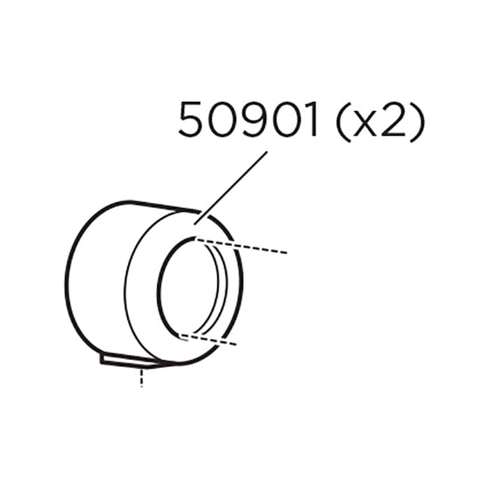 Thule, Plastkappe (2 Stk)