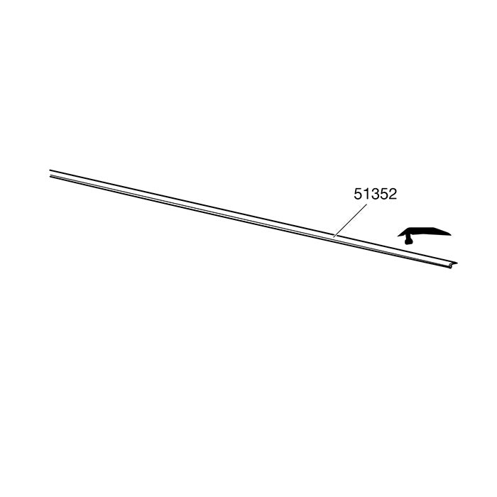 Thule, Gummiliste Antihyl 1550 mm