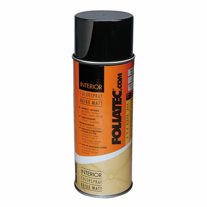 Foliatec, interiørfargespray, matt beige 400 ml