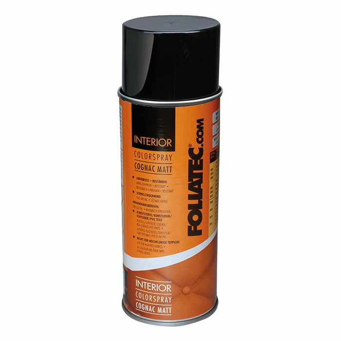 Foliatec, interiørsprayfarge matt konjakk 400 ml
