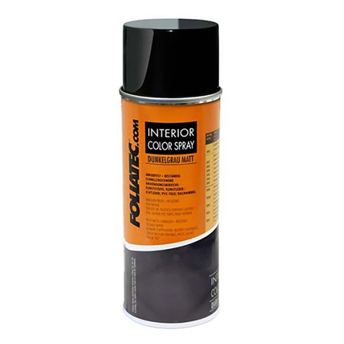 Foliatec, interiørfargespray, mørkegrå, matt, 400 ml