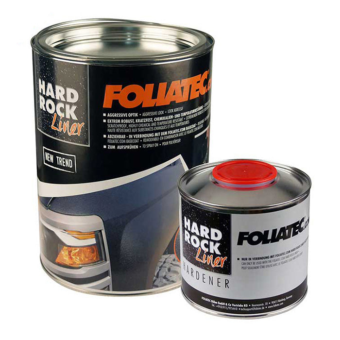 Foliatec, Strukturmaling 2K, satinblank svart, 2,5 lետր.