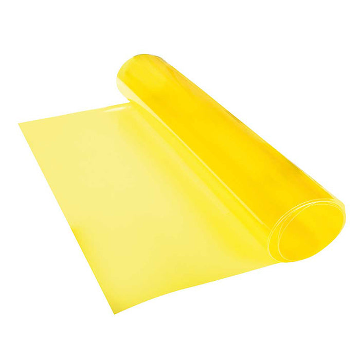 Foliatec, transparent plastfolie, gul, 30x100 cm