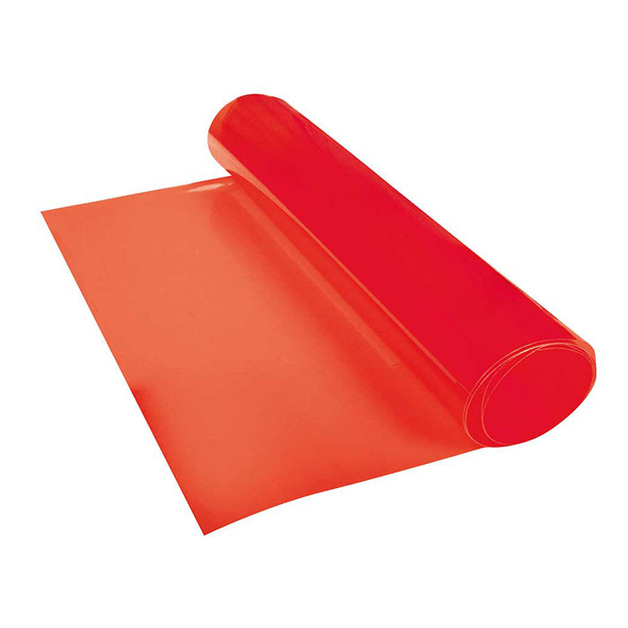 Foliatec, transparent plastfolie, rød, 30x100 cm