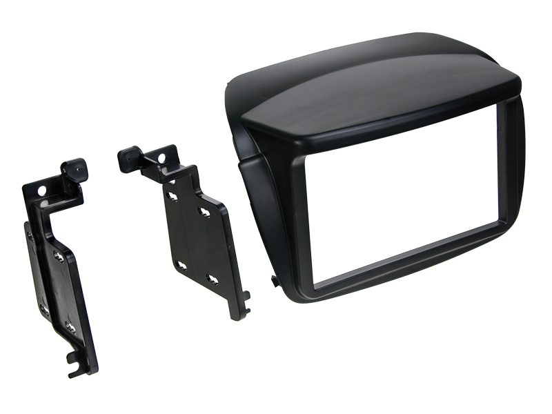 ACV, 2-DIN Kit Sort — Passer til Fiat Doblo 2010-