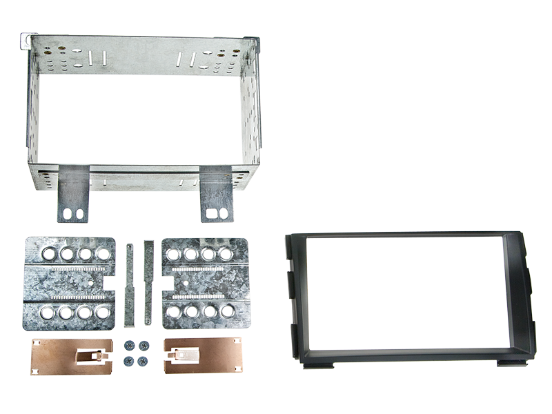 ACV, 2-DIN-kit sort — passer til KIA Cee'd 2010-