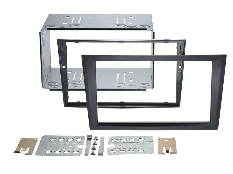 ACV, 2-DIN-sett for Opel – farge: svart