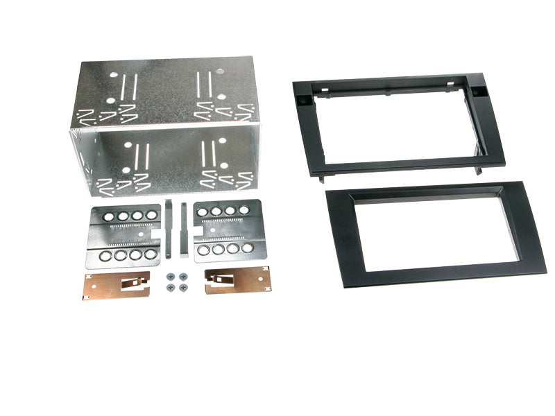 ACV, 2-DIN-radiokonsoll Audi A4 (8E)/Seat Exeo (3R), svart